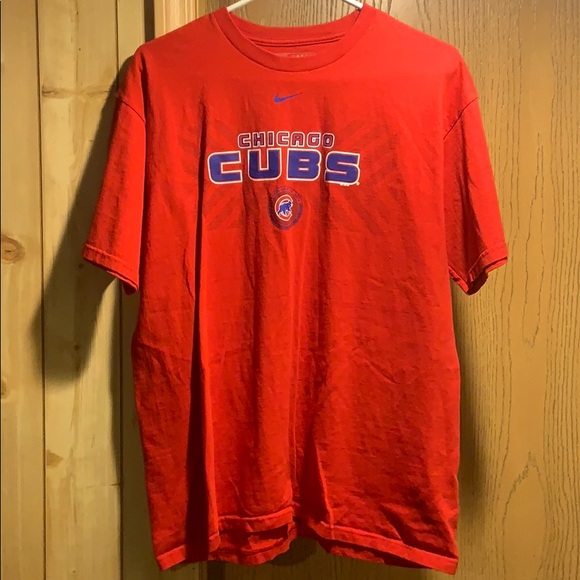 chicago cubs red jersey